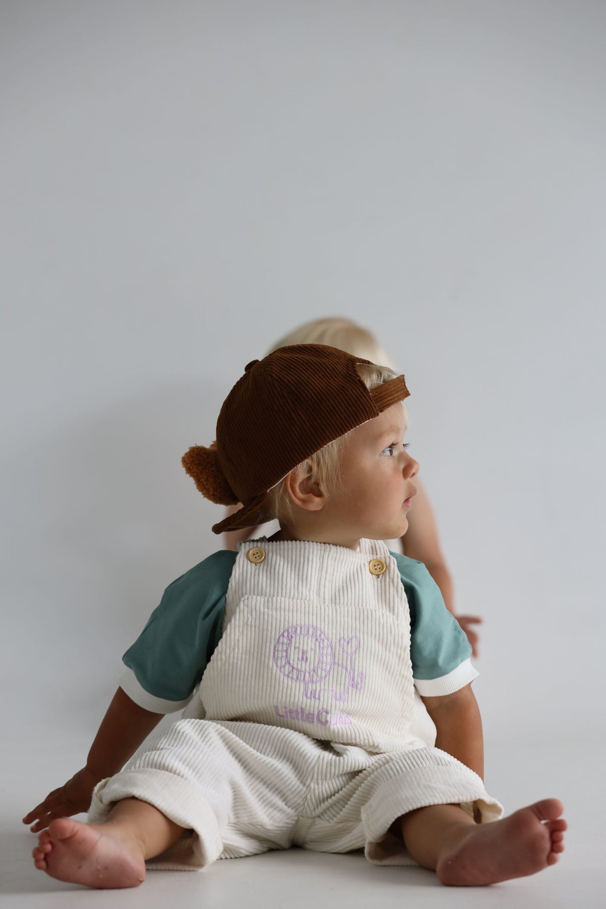 Oversized Corduroy Overalls
