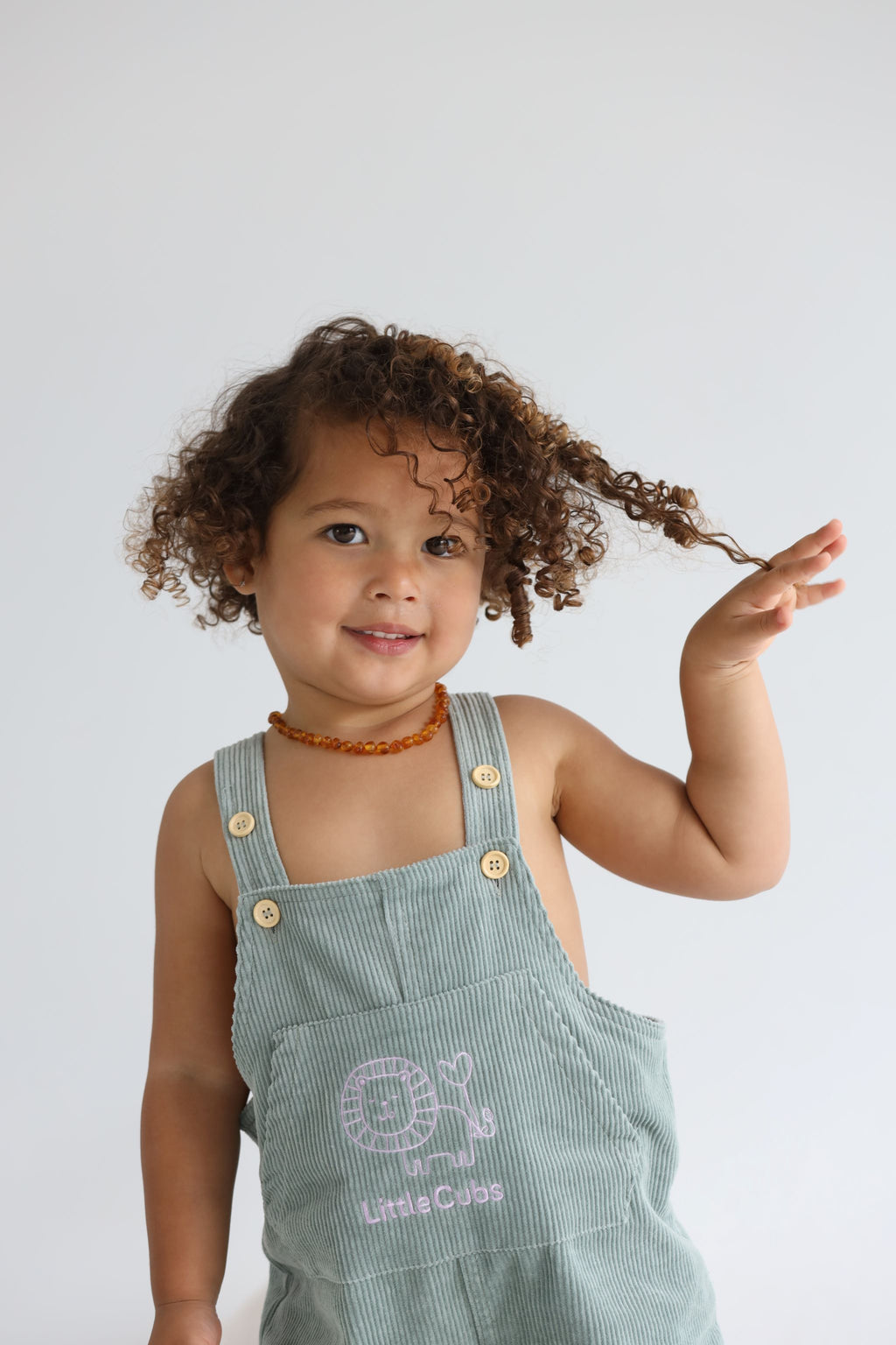 Oversized Corduroy Overalls